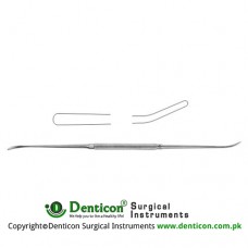 Robb Vascular Dissector Fig. 1 Stainless Steel, 24 cm - 9 1/2" Blade Size 1 - Blade 2 Diameter 5 mm - 2.5 mm Ø